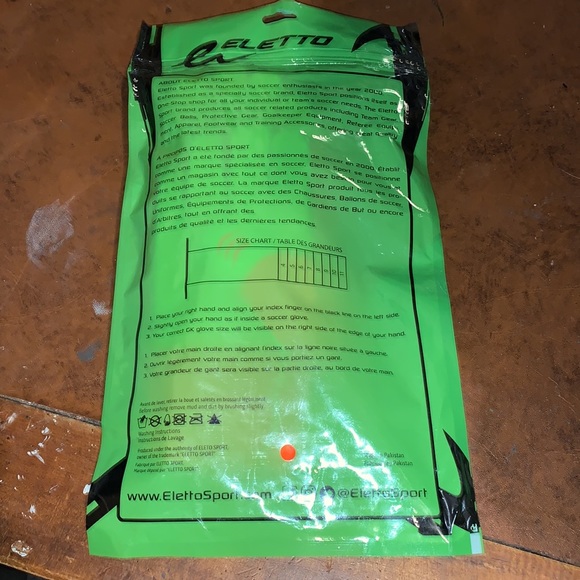 Goalkeeper gloves - size 3 - Picture 2 of 3